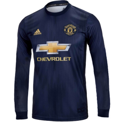 2018-19 Manchester United LS Third Soccer Jersey