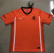 2010 Netherlands Retro Home Soccer Jersey Shirt