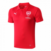 2018-19 Arsenal Red Polo Shirt