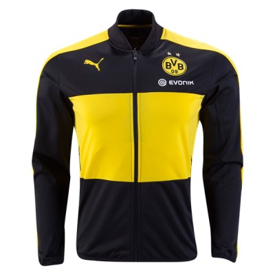 2016-17 Borussia Dortmund Yellow&Black Track Jacket
