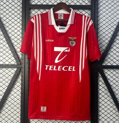 1997/98 Benfica Retro Home Soccer Jersey Shirt