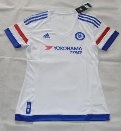 2015-16 Chelsea Women's Away Soccer Jersey