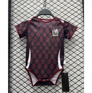 2024 Copa America Mexico Home Infant Soccer Jersey Little Baby Kit