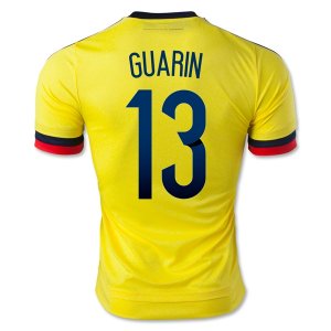 Colombia 2015 GUARIN #13 Home Soccer Jersey