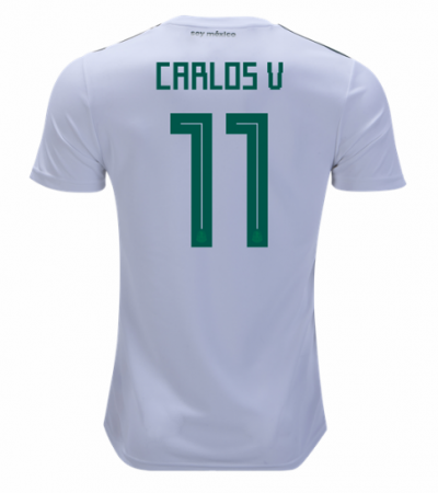 2018 World Cup Mexico Away Soccer Jersey Shirts Carlos Vela #11