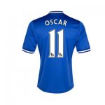 13-14 Chelsea #11 Oscar Blue Home Soccer Jersey Shirt