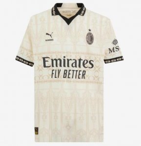 2023-24 AC Milan Fourth Away Light Soccer Jersey Shirt Player Version