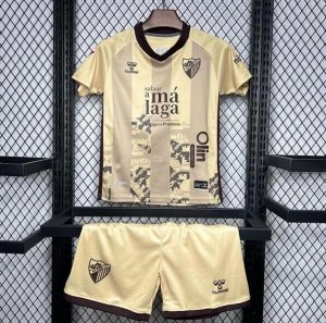 Kids Malaga 2024-25 Third Soccer Kits Shirt With Shorts