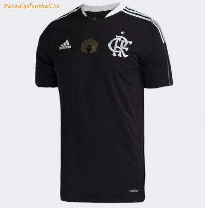 2021-22 Camisa Flamengo Black Excellence Soccer Jersey Shirt