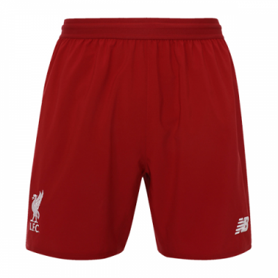 2018-19 Liverpool Home Red Soccer Shorts