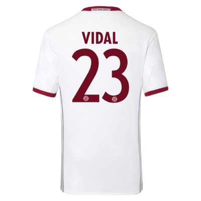 2016-17 Bayern Munich 23 VIDAL Third Soccer Jersey
