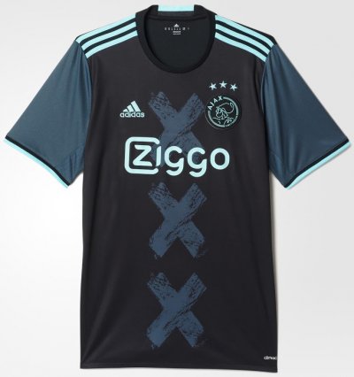 2016-17 Ajax Away Soccer Jersey