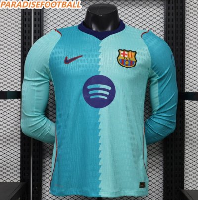 2026-27 Barcelona Third Long Sleeve Soccer Jersey Shirt Authentic Version