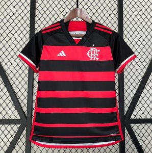 2024-25 Camisa Flamengo Women Home Soccer Jersey Shirt