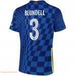 2021-22 Chelsea Cup Home Soccer Jersey Shirt with Blundell 3 printing