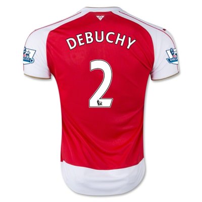 2015-16 Arsenal DEBUCHY 2 Home Soccer Jersey