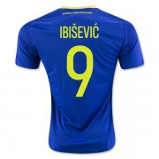 2016 Bosnia and Herzegovina IBISEVIC #9 Home Soccer Jersey