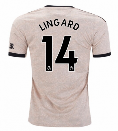 2019-20 Manchester United Away Soccer Jersey Shirt Lingard #14