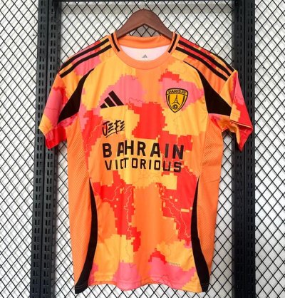 2025-26 PSG Orange Special Soccer Jersey Shirt