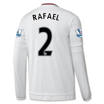 2015-16 Manchester United RAFAEL 2 LS Away Soccer Jersey