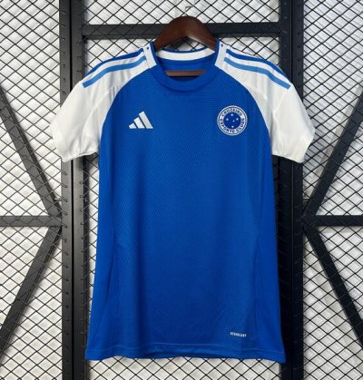 2025-26 Cruzeiro Women Home Soccer Jersey Shirt