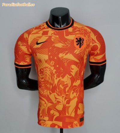 2022 Netherlands Orange Special Soccer Jersey Shirt Player Version