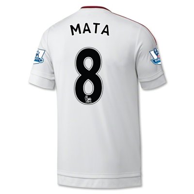 2015-16 Manchester United MATA #8 Away Soccer Jersey