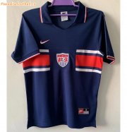 1994 USA Retro Navy Away Soccer Jersey Shirt