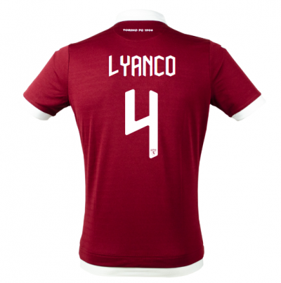 2019-20 Torino Home Soccer Jersey Shirt Lyanco 4