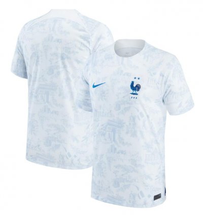 2022 FIFA World Cup France Away Soccer Jersey Shirt