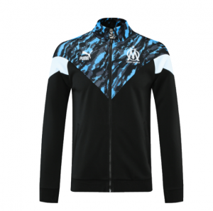 2021-22 Marseille Black Blue Training Jacket