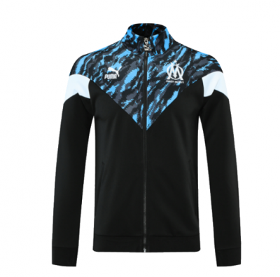2021-22 Marseille Black Blue Training Jacket
