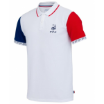 2019-20 France White&Blue&Red Polo Shirt