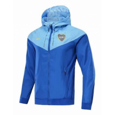 18-19 Boca Juniors Blue Woven Windrunner