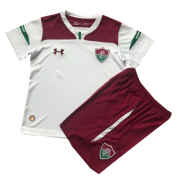Kids Fluminense 2019-20 Away Soccer Shirt With Shorts