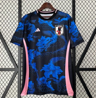 2024 Japan Blue Black Special Soccer Jersey Shirt