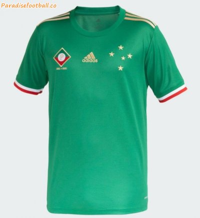 2021-22 Cruzeiro Third Away Green Soccer Jersey Shirt