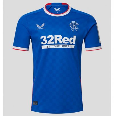 2022-23 Glasgow Rangers Home Soccer Jersey Shirt