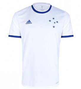 2020-21 Cruzeiro Away White Soccer Jersey Shirt