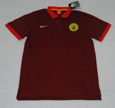 2016-17 Manchester City Red Polo Shirt
