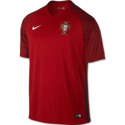 2016 Euro Portugal Home Soccer Jersey
