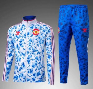 2020-21 Manchester United Human Race Training Suits Jacket With Pants