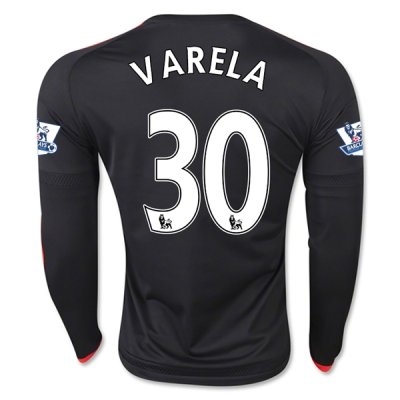 2015-16 Manchester United VAREL 30 LS Third Soccer Jersey