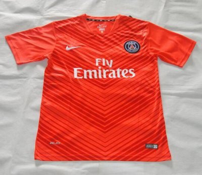 2015-16 PSG Red Soccer Jersey