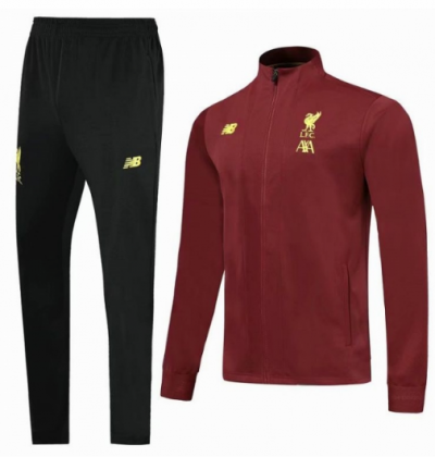 2019-20 Liverpool Wine Red Training Suit (Jacket + Pants)