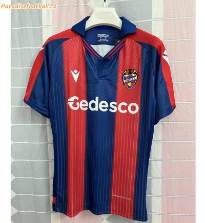 2021-22 Levante Home Soccer Jersey Shirt