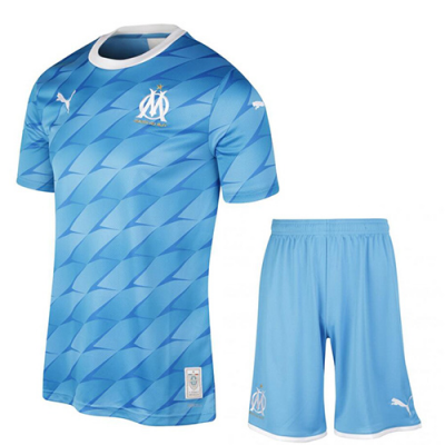 2019-20 Olympique Marseille Away Soccer Jersey Kit (Shirt + Shorts)