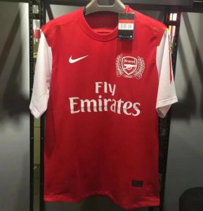 2011-12 Arsenal Retro Home Soccer Jersey Shirt
