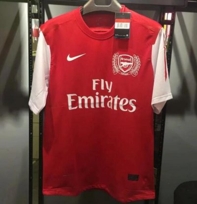 2011-12 Arsenal Retro Home Soccer Jersey Shirt