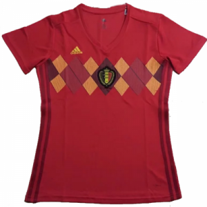 2018 World Cup Belgium Home Women Soccer Jersey